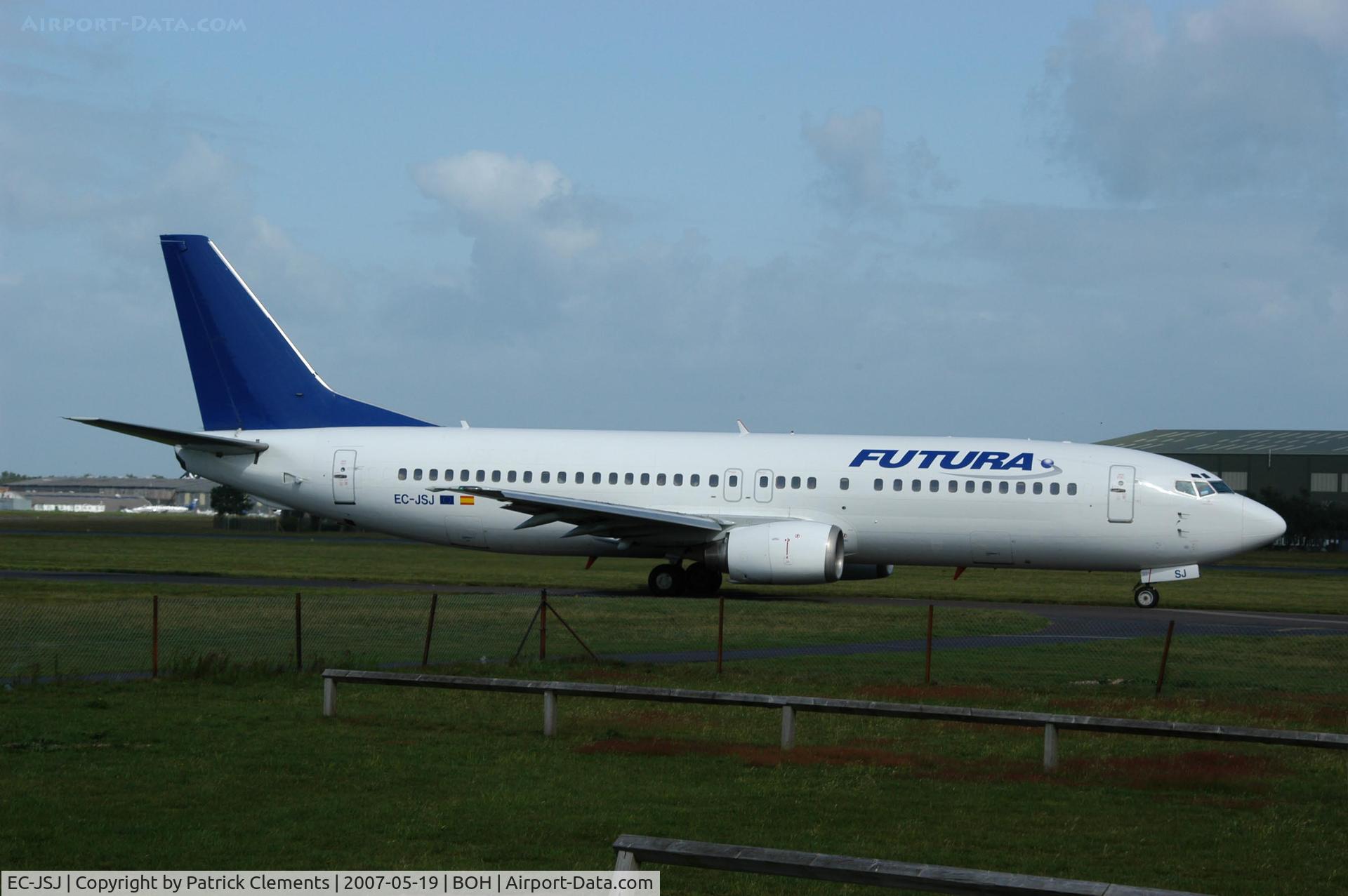 EC-JSJ, 1989 Boeing 737-4K5 C/N 24126, FUTURA BOEING 737