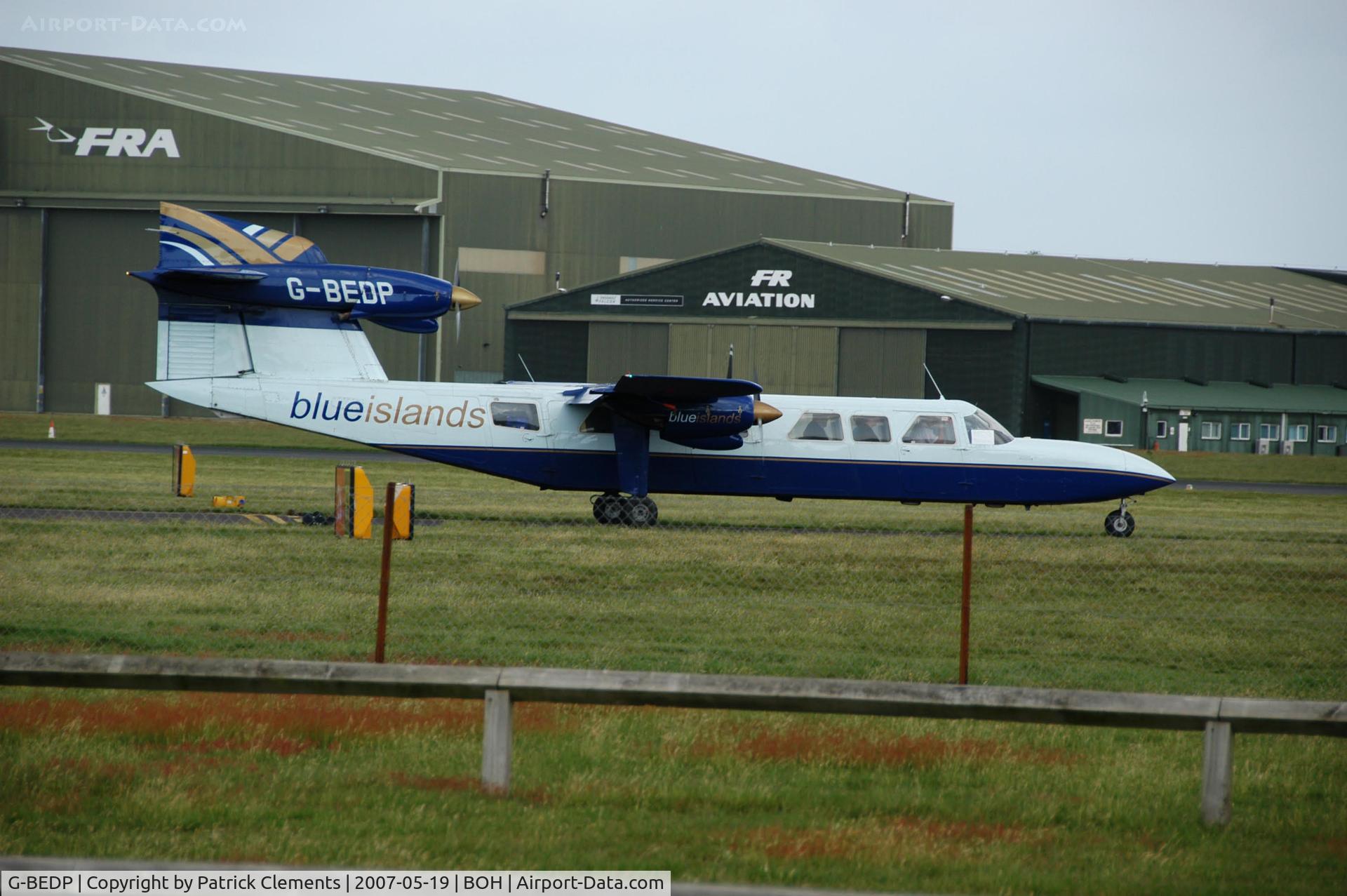 G-BEDP, 1976 Britten-Norman BN-2A Mk.III-2 Trislander C/N 1039, BLUE ISLANDS BN-2A MK 3 TRISLANDER