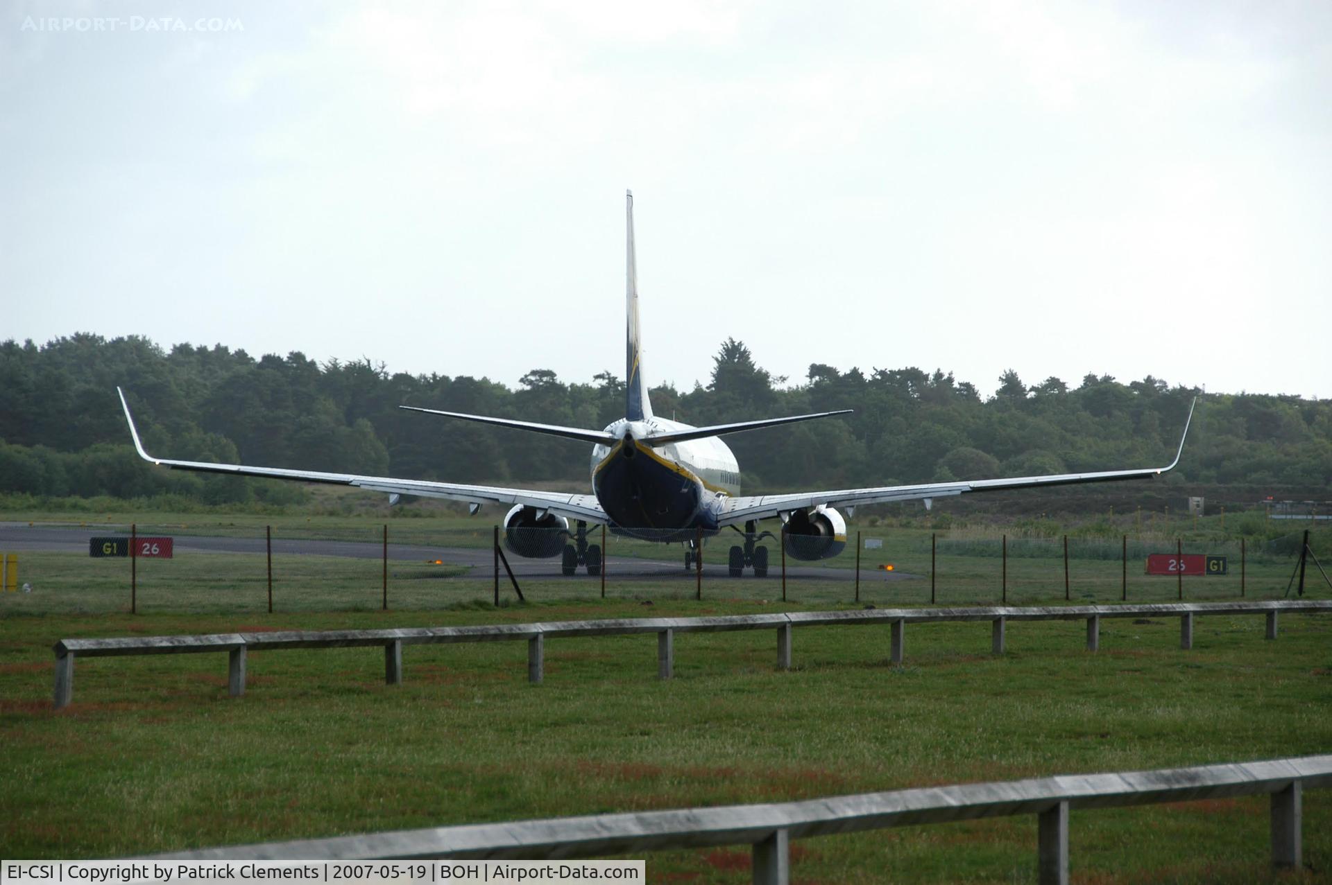 EI-CSI, 2000 Boeing 737-8AS C/N 29924, RYANAIR BOEING 737 8AS