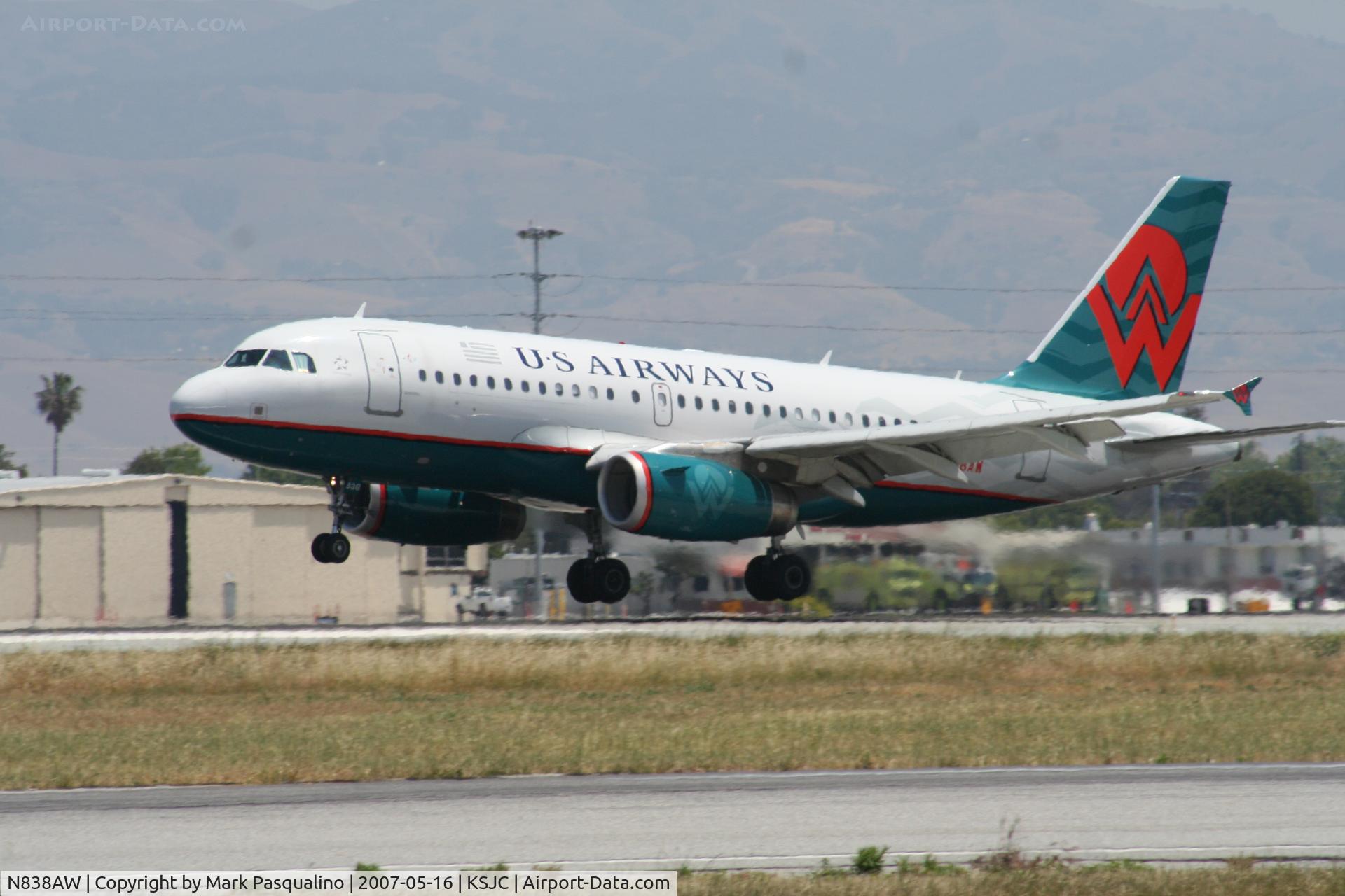 N838AW, 2005 Airbus A319-132 C/N 2615, Airbus A319