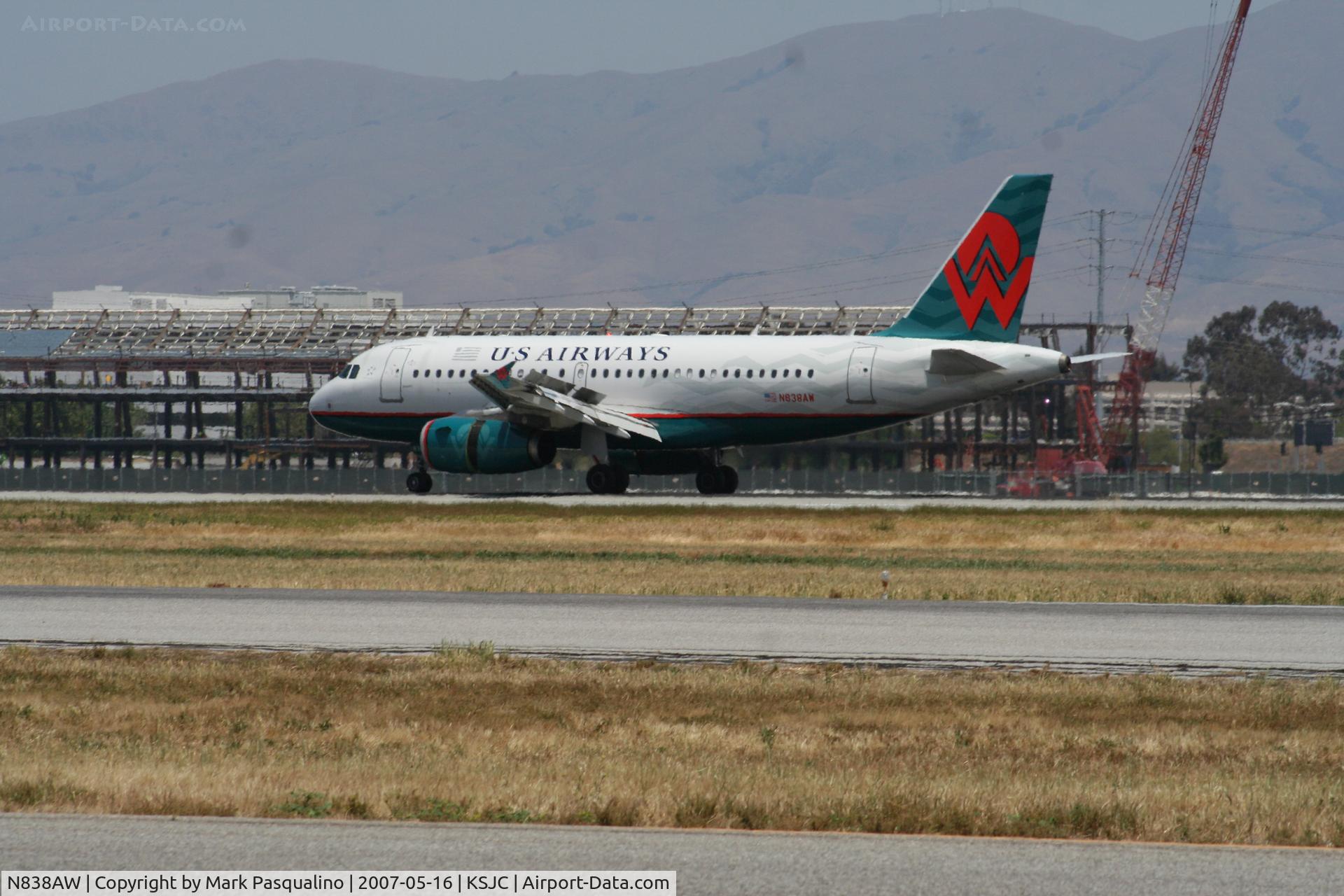 N838AW, 2005 Airbus A319-132 C/N 2615, Airbus A319