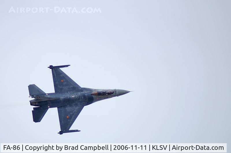 FA-86, SABCA F-16AM Fighting Falcon C/N 6H-86, Belgium Air Force F-16AM Falcon / Aviation Nation - 2006
