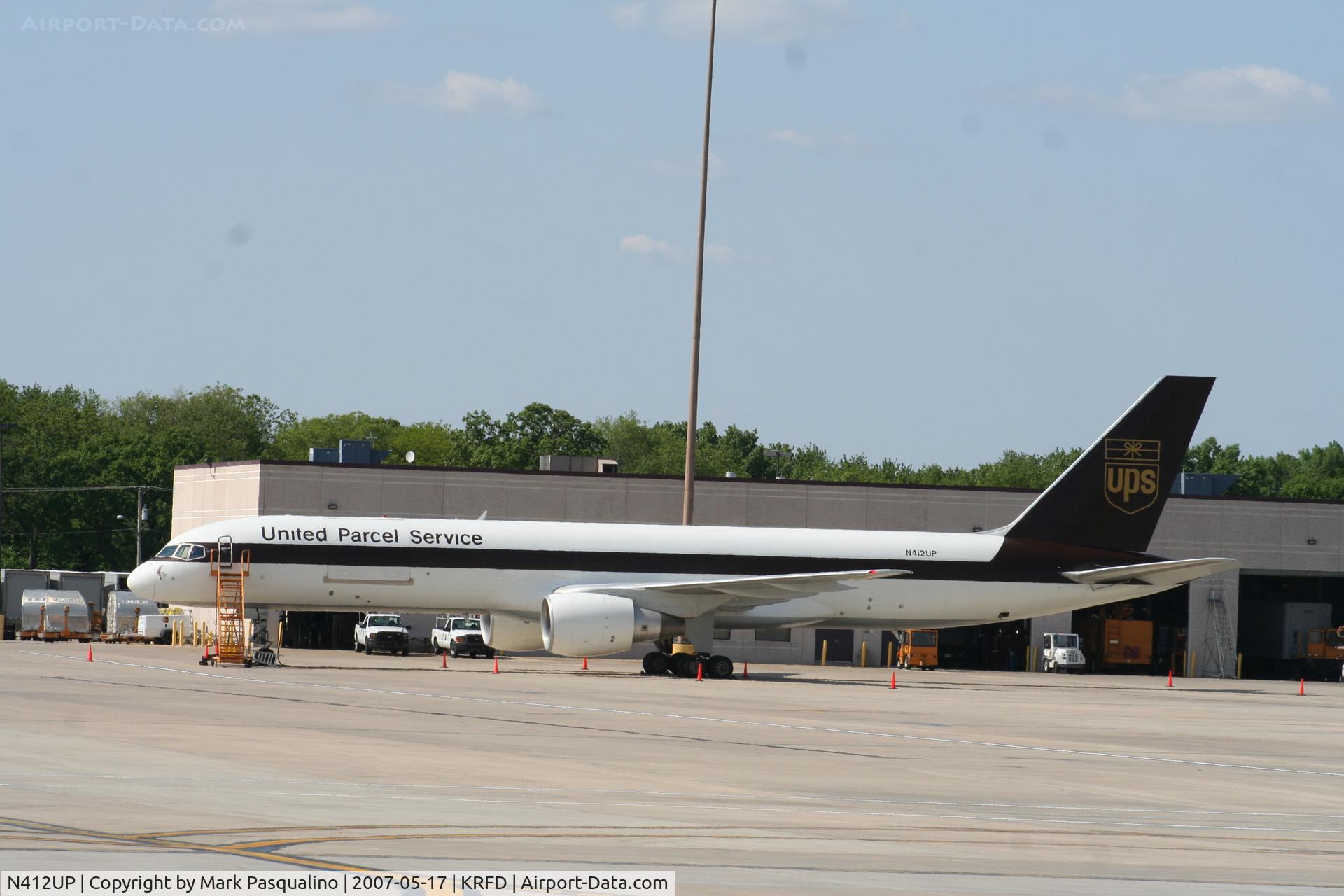N412UP, 1988 Boeing 757-24APF C/N 23852, Boeing 757-200F