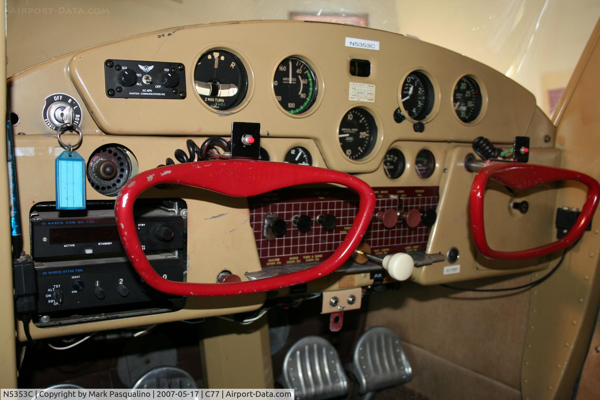 N5353C, 1950 Cessna 140A C/N 15484, Cessna 140A
