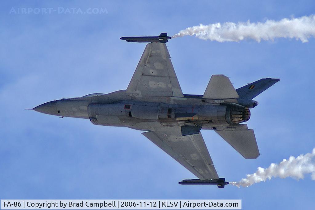 FA-86, SABCA F-16AM Fighting Falcon C/N 6H-86, Belgium Air Force F-16AM Falcon / Aviation Nation - 2006