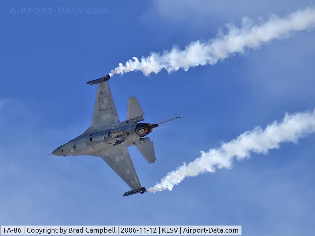 FA-86, SABCA F-16AM Fighting Falcon C/N 6H-86, Belgium Air Force F-16AM Falcon / Aviation Nation - 2006