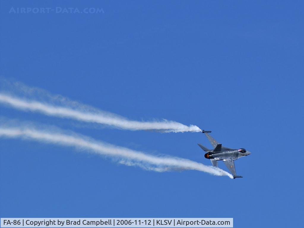 FA-86, SABCA F-16AM Fighting Falcon C/N 6H-86, Belgium Air Force F-16AM Falcon / Aviation Nation - 2006