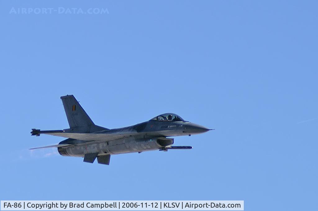 FA-86, SABCA F-16AM Fighting Falcon C/N 6H-86, Belgium Air Force F-16AM Falcon / Aviation Nation - 2006