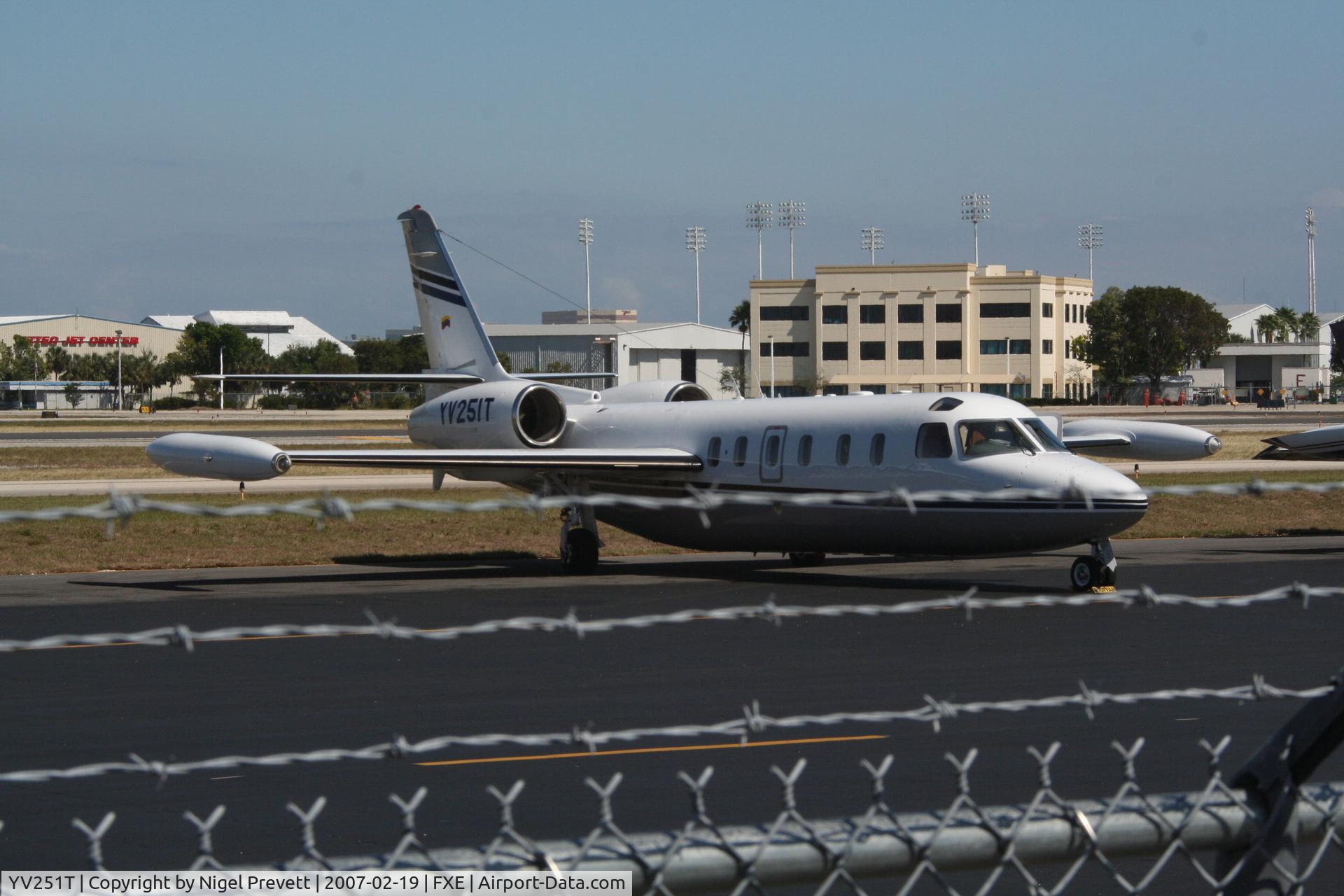 YV251T, 1981 Israel Aircraft Industries IAI-1124 Westwind C/N 362, Same cols as when N445A, sold 10/06.