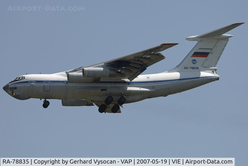 RA-78835, 1990 Ilyushin Il-76MD C/N 1003402033, preparing Mr. Putins visit next week