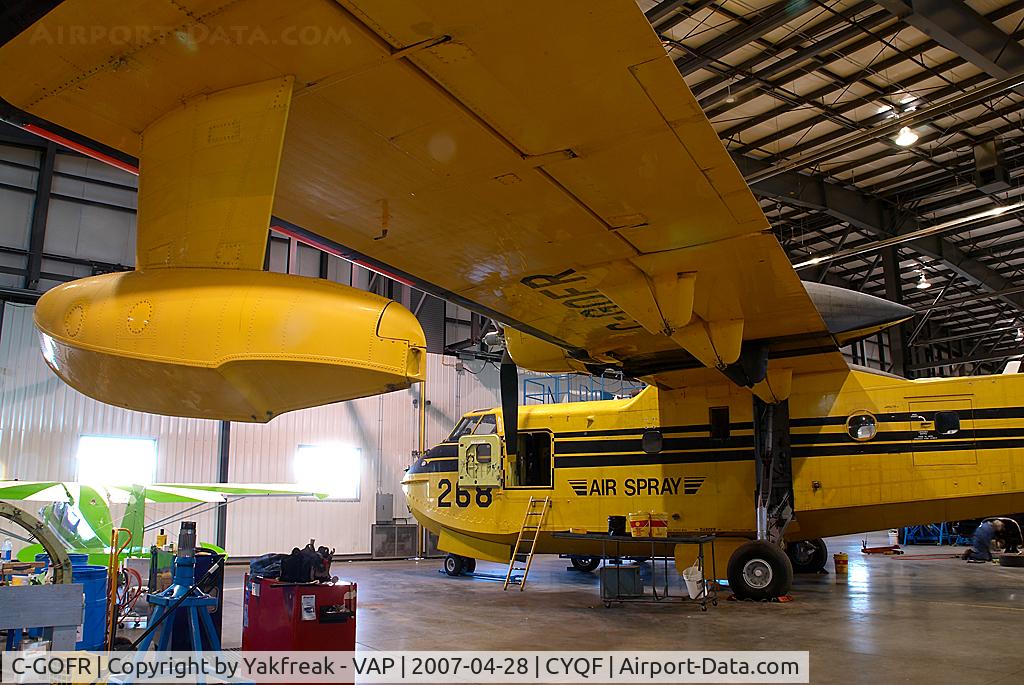 C-GOFR, 1987 Canadair CL-215-V (CL-215-1A10) C/N 1104, Air Spray Canadair CL215