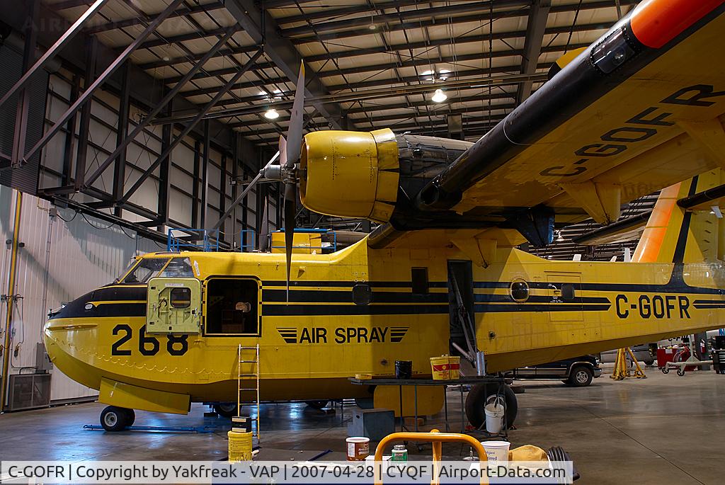 C-GOFR, 1987 Canadair CL-215-V (CL-215-1A10) C/N 1104, Air Spray Canadair CL215
