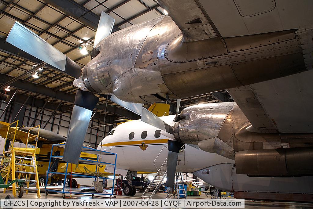 C-FZCS, 1959 Lockheed L-188A(F) Electra C/N 1060, Air Spray Lockheed Electra