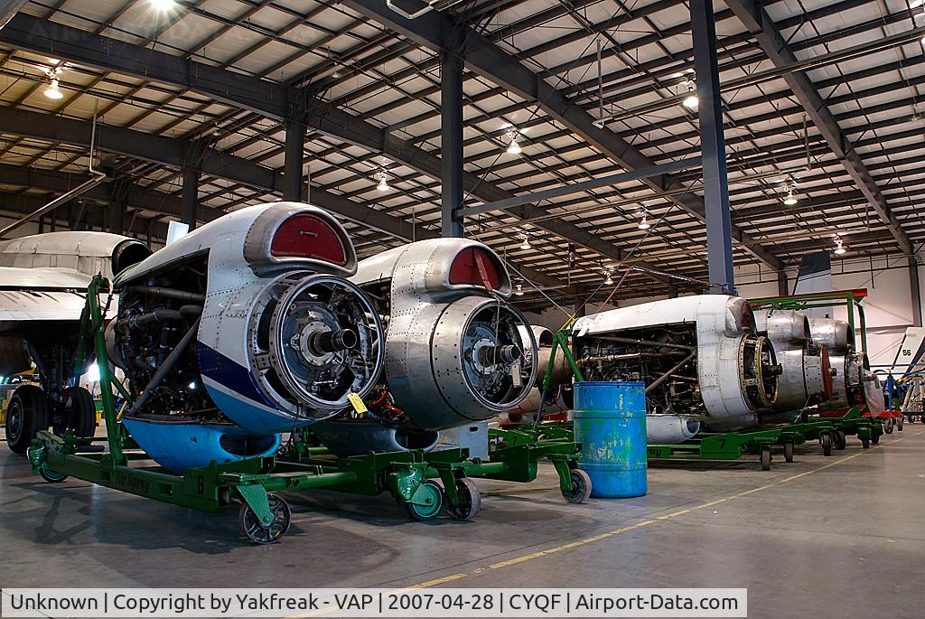 Unknown, , Air Spray Lockheed Electra spare engines