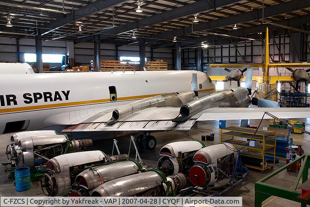 C-FZCS, 1959 Lockheed L-188A(F) Electra C/N 1060, Air Spray Lockheed Electra