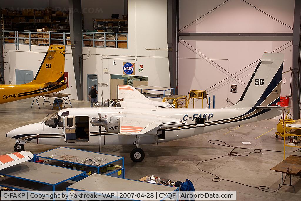 C-FAKP, 1972 Aero Commander 690 C/N 11040, Air Spray Commander