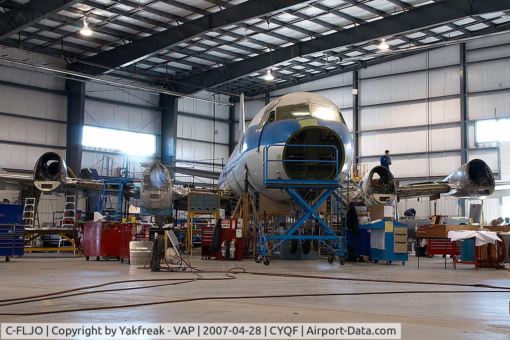 C-FLJO, Lockheed L-188C Electra C/N 1103, Air Spray Lockheed Electra still in NASA cs