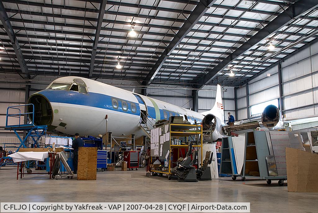 C-FLJO, Lockheed L-188C Electra C/N 1103, Air Spray Lockheed Electra still in NASA cs