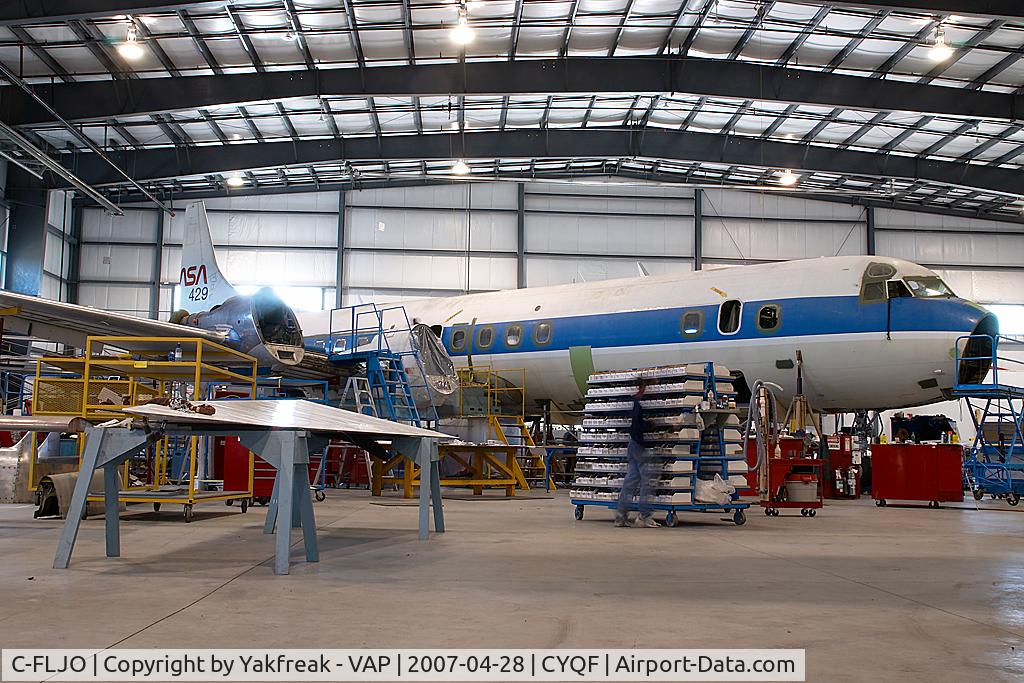 C-FLJO, Lockheed L-188C Electra C/N 1103, Air Spray Lockheed Electra still in NASA cs