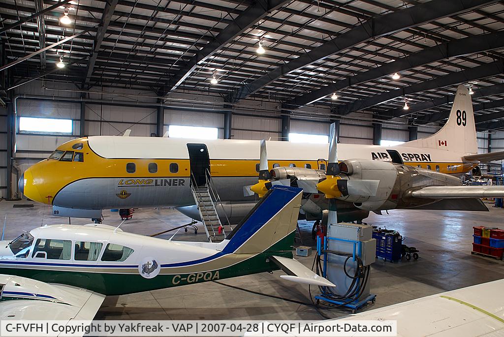 C-FVFH, 1960 Lockheed L-188A Electra C/N 1006, Air Spray Lockheed Electra