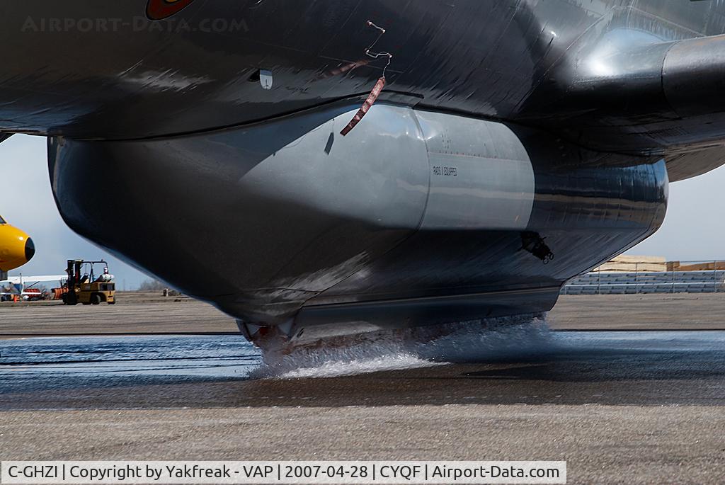 C-GHZI, 1959 Lockheed L-188C Electra C/N 2007, Air Spray Lockheed Electra testing its waterdrop system