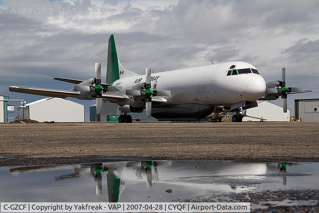 C-GZCF, 1960 Lockheed L-188C(F)  Electra C/N 1091, Air Spray Lockheed Electra