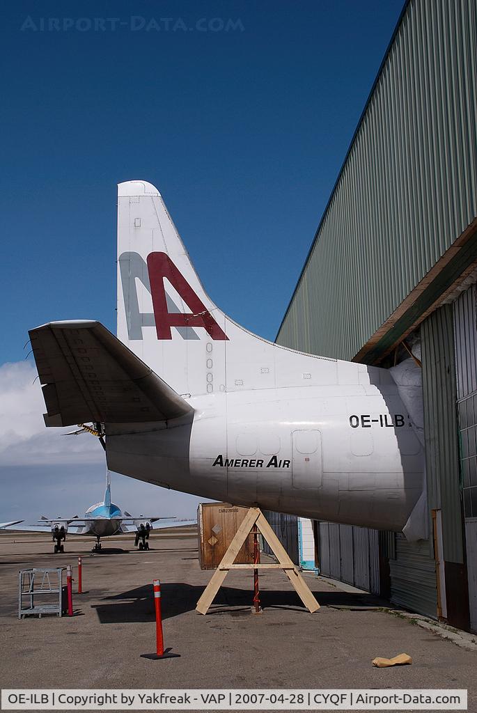 OE-ILB, 1959 Lockheed L-188A(F) Electra C/N 1039, Amerer Air Lockheed Electra