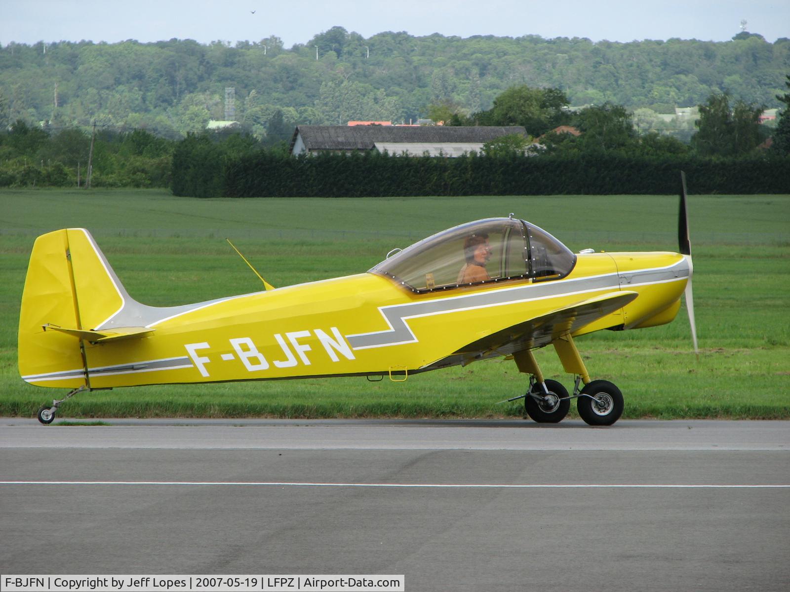 F-BJFN, Scintex CP-301C-1 Emeraude C/N 538, Caught at Saint Cyr L'école while taxiing to HP rwy 12L