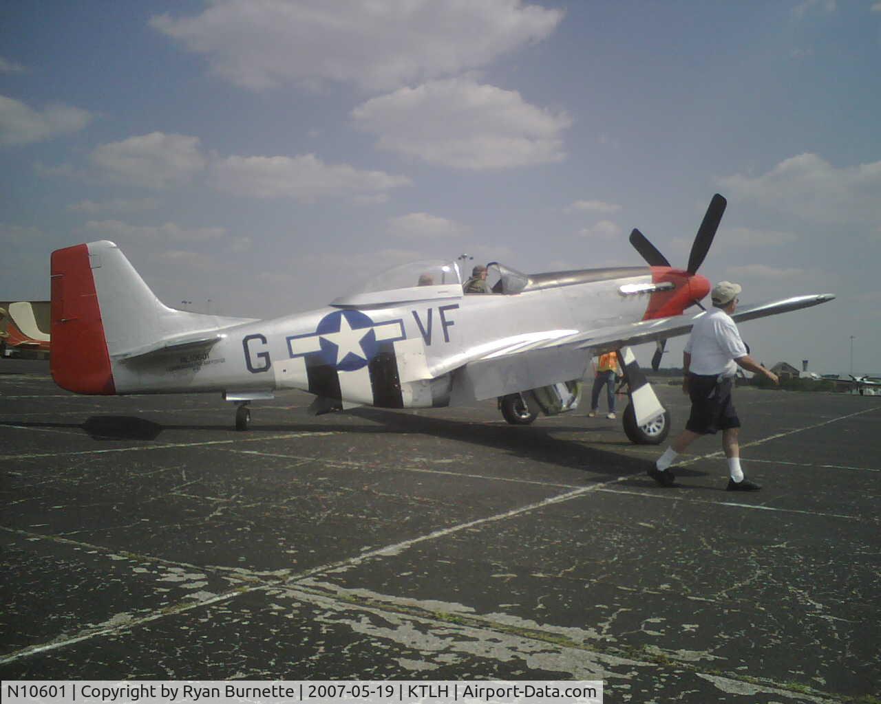 N10601, 1944 North American P-51D Mustang C/N 122-40383, Taken at AirMeet 2007; Tallahassee, Florida
