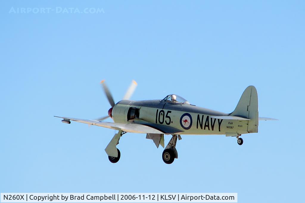 N260X, 1951 Hawker Sea Fury FB11 C/N 41H/636334, Getchell Aircraft - San Jose, California / 1951 Hawker Mk II Sea Fury - Aviation Nation 2006 / My 3000th upload!