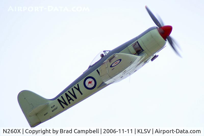 N260X, 1951 Hawker Sea Fury FB11 C/N 41H/636334, Getchell Aircraft - San Jose, California / 1951 Hawker Mk II Sea Fury - Aviation Nation 2006