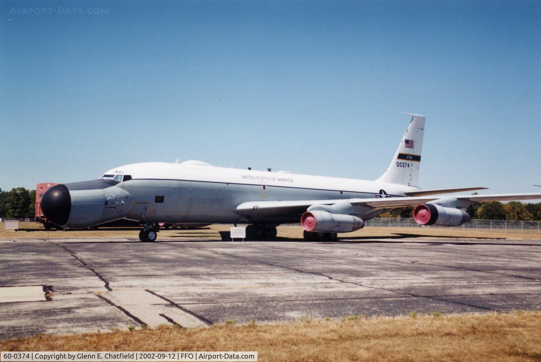 60-0374, 1960 Boeing EC-135N-BN Stratolifter C/N 18149, EC-135N at the National Museum of the U.S. Air Force