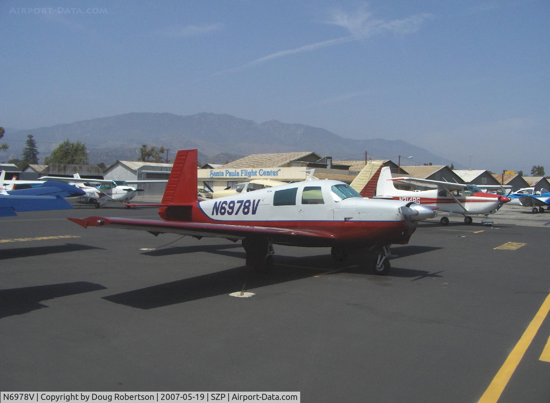 N6978V, 1976 Mooney M20C Ranger C/N 20-1193, 1976 Mooney M20C RANGER, Lycoming O&VO-360 180 Hp