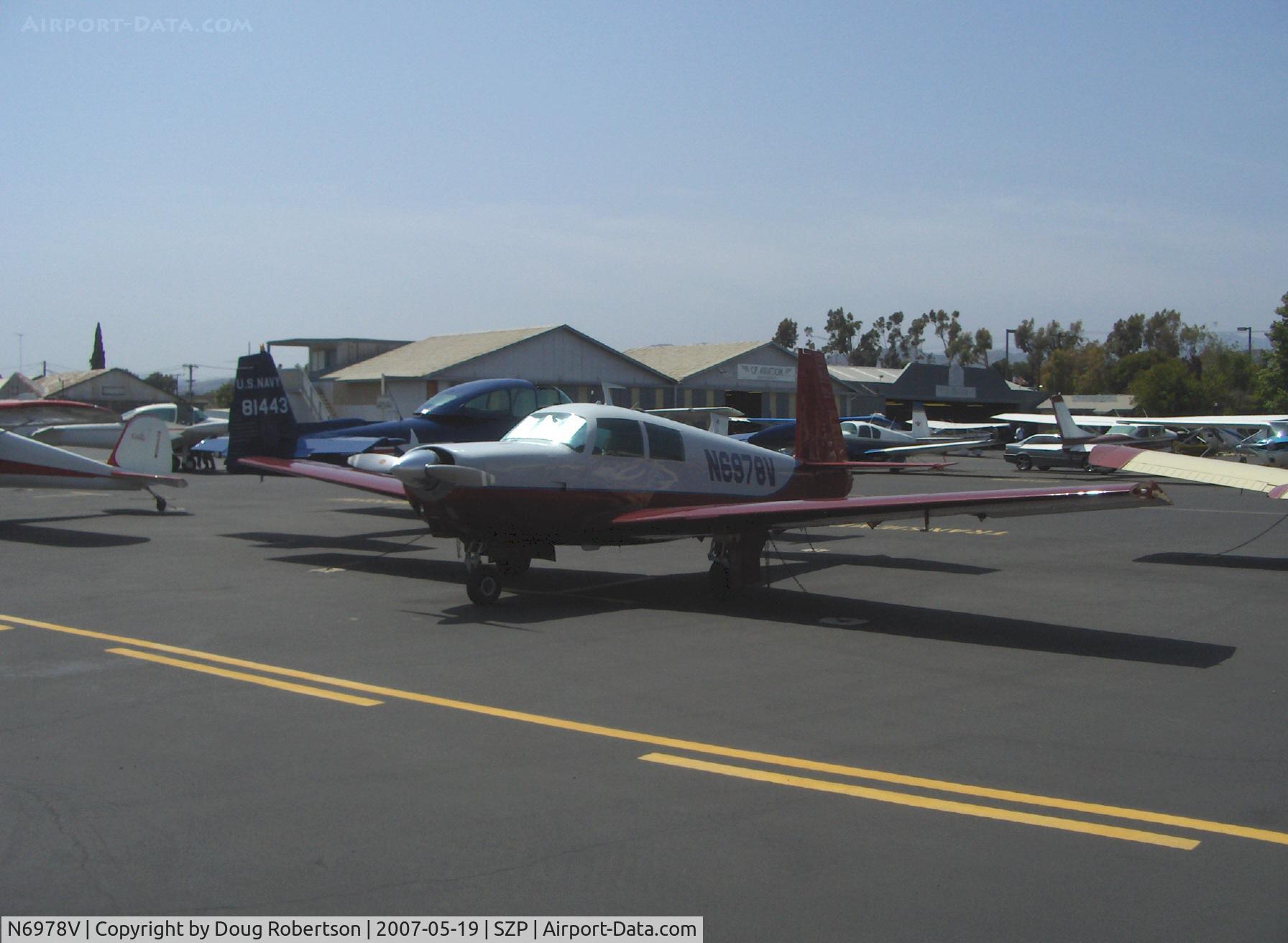 N6978V, 1976 Mooney M20C Ranger C/N 20-1193, 1976 Mooney M20C RANGER, Lycoming O&VO-360 180 Hp