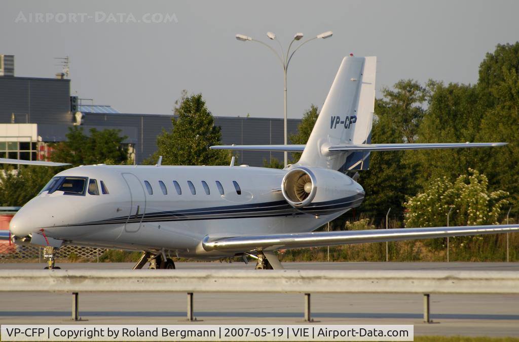 VP-CFP, 2005 Cessna 680 Citation Sovereign C/N 680-0039, Cessna 680 Citation Sovereign