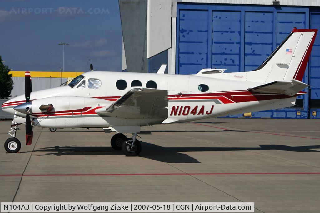 N104AJ, 1988 Beech C90A King Air C/N LJ-1164, visitor