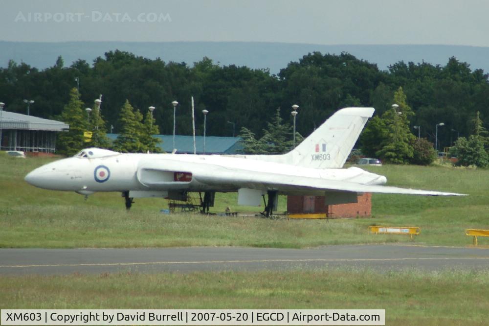 XM603, 1963 Avro Vulcan B.2 C/N Set 67, Vulcan - Giving up parts.