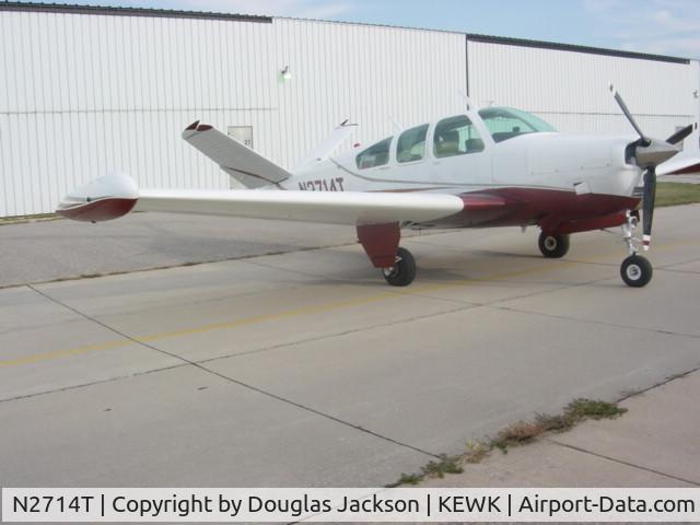 N2714T, 1967 Beech V35 Bonanza C/N D-8438, Factory Turbo V35TC N2714T