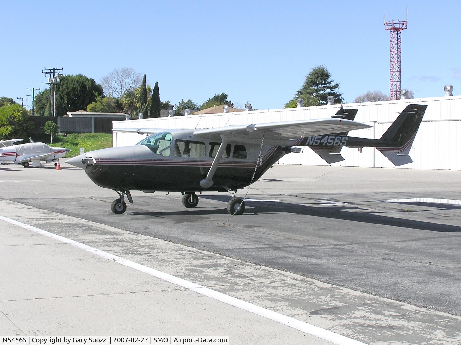N5456S, 1967 Cessna 337B Super Skymaster C/N 337-0556, Left front view upon arrival