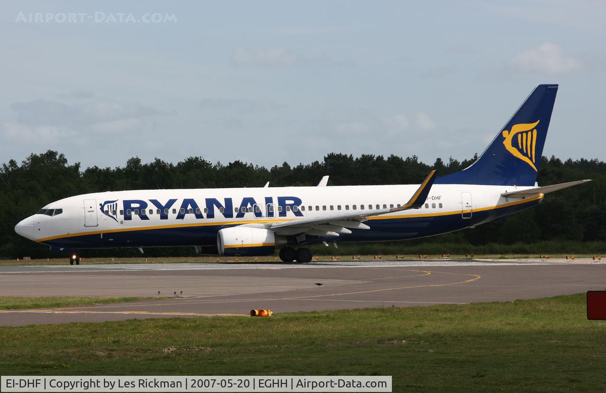 EI-DHF, 2005 Boeing 737-8AS C/N 33575, Boeing 737 8AS