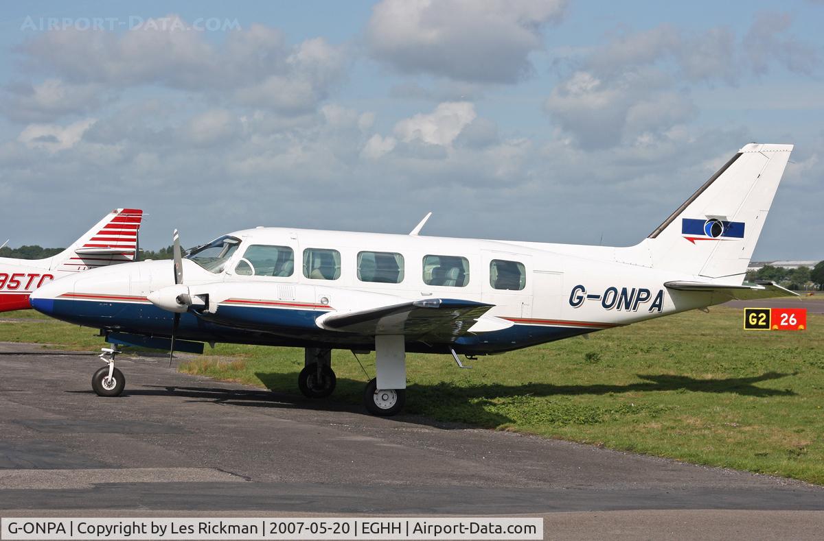 G-ONPA, 1979 Piper PA-31-350 Chieftain C/N 31-7952110, PA-31-350 Navajo Chieftain