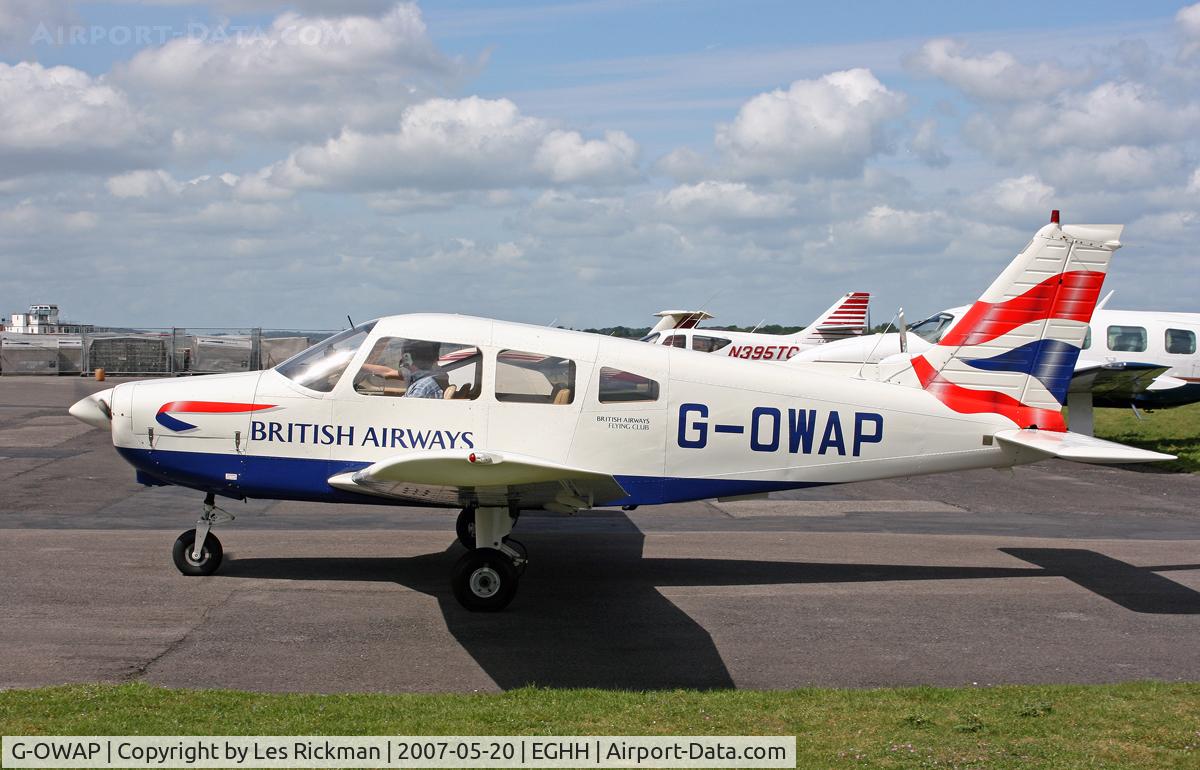 G-OWAP, 1977 Piper PA-28-161 Cherokee Warrior II C/N 28-7816314, Piper PA-28-161