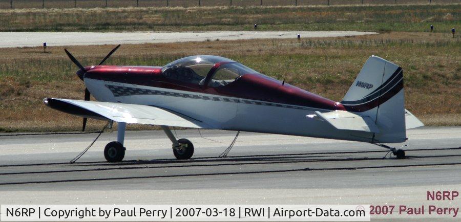 N6RP, 2006 Vans RV-6 C/N 23075, One of the very few on the ramp today