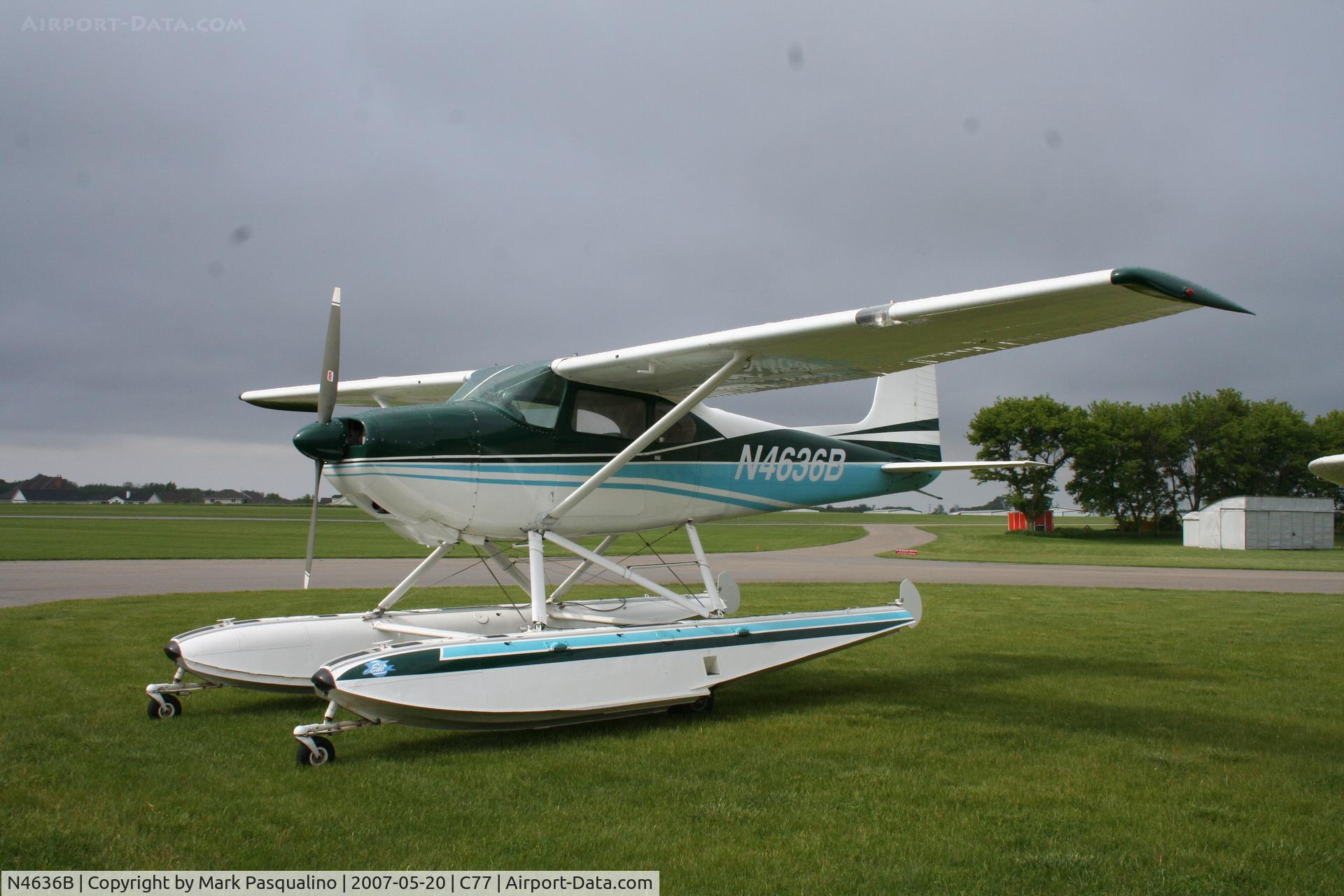 N4636B, 1955 Cessna 180 C/N 31534, Cessna 180