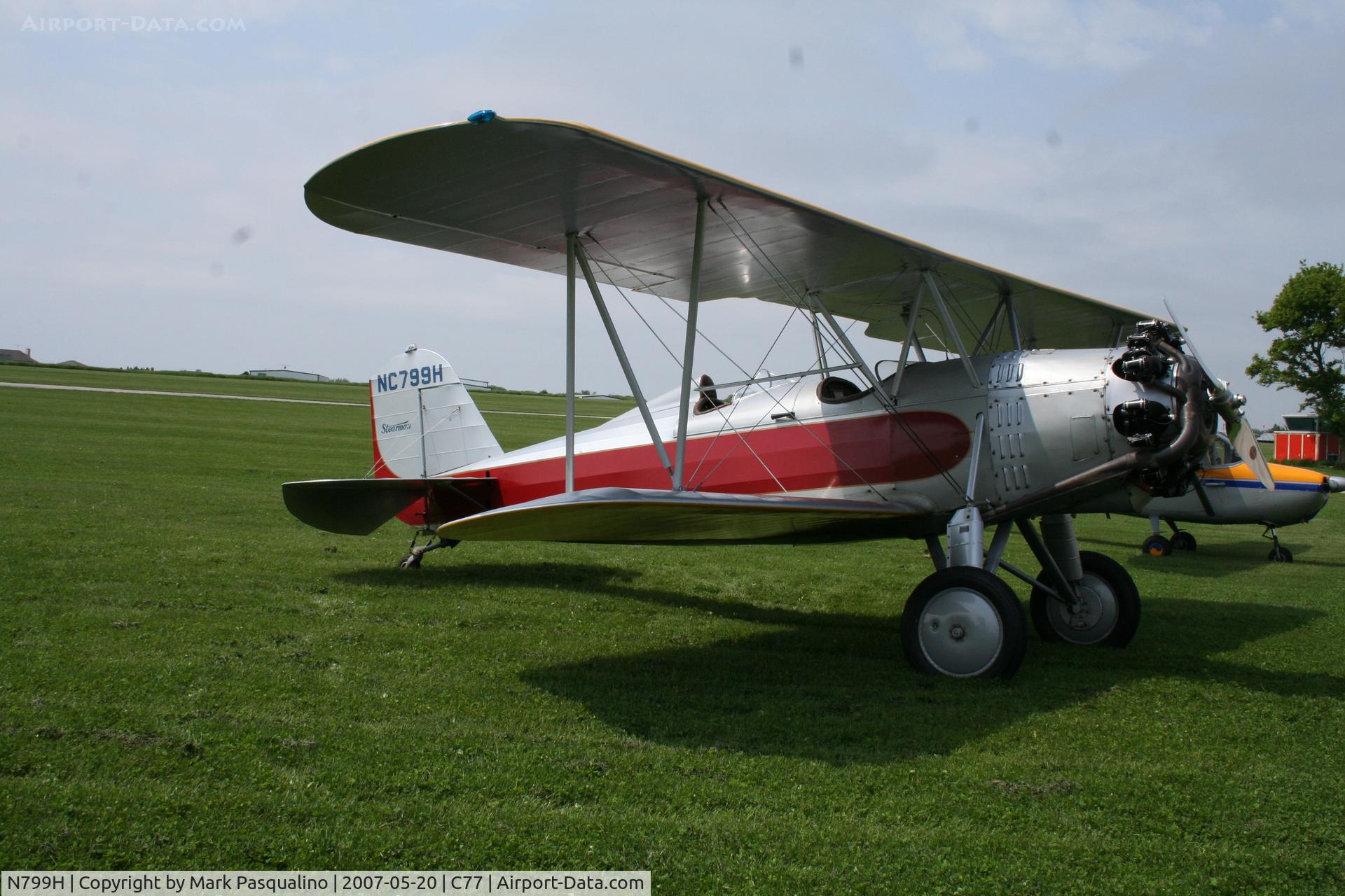 N799H, 1931 Stearman C3-R C/N 5037, Stearman C3-R