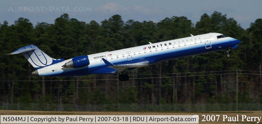 N504MJ, 2002 Bombardier CRJ-700 (CL-600-2C10) Regional Jet C/N 10066, Another flight starts