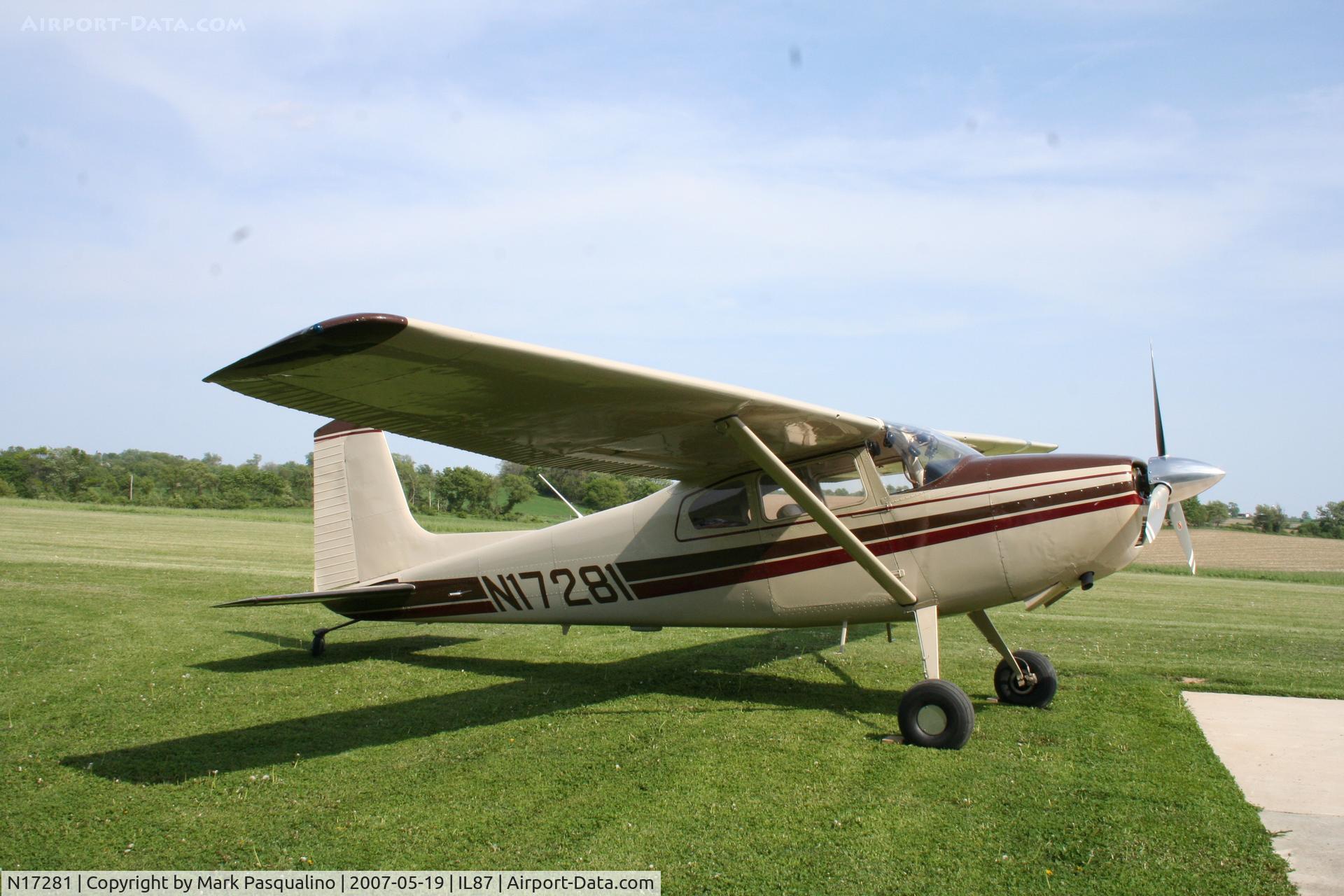N17281, 1960 Cessna 180C C/N 50774, Cessna 180