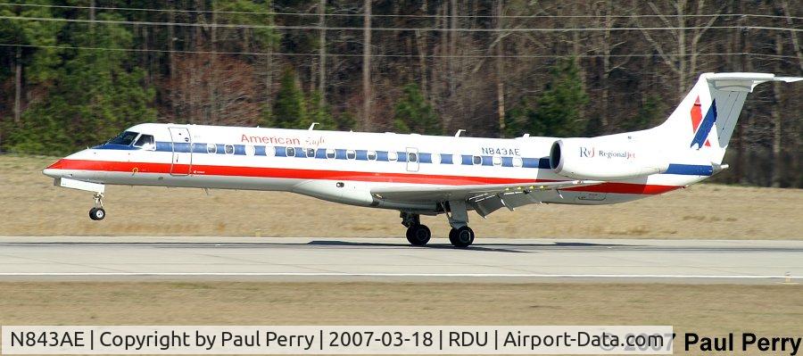 N843AE, 2003 Embraer ERJ-140LR (EMB-135KL) C/N 145680, Just when you thought you have seen enough of them...