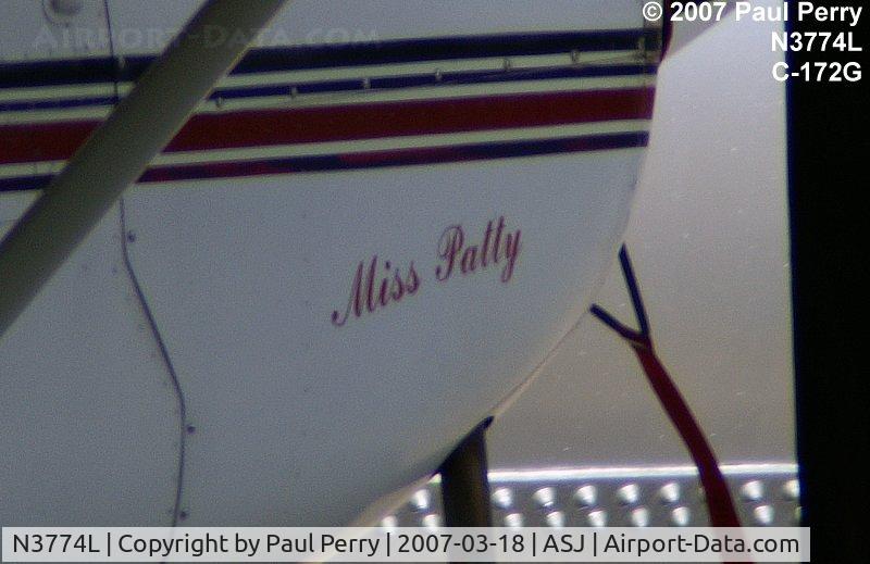 N3774L, 1965 Cessna 172G C/N 17253943, The name of a beloved on the cowl...a time honored tradtion