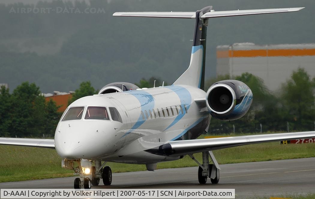 D-AAAI, 2007 Embraer EMB-135BJ Legacy 600 C/N 14500991, Bombardier Legacy of Cirrus Aviation directly after the delivery flight with a Embraer demonstrator livery